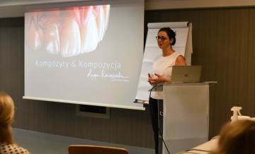 Szkolenie "Kompozyt&Kompozycja – odbudowa zębów przednich" z Dagmarą Karczewską.